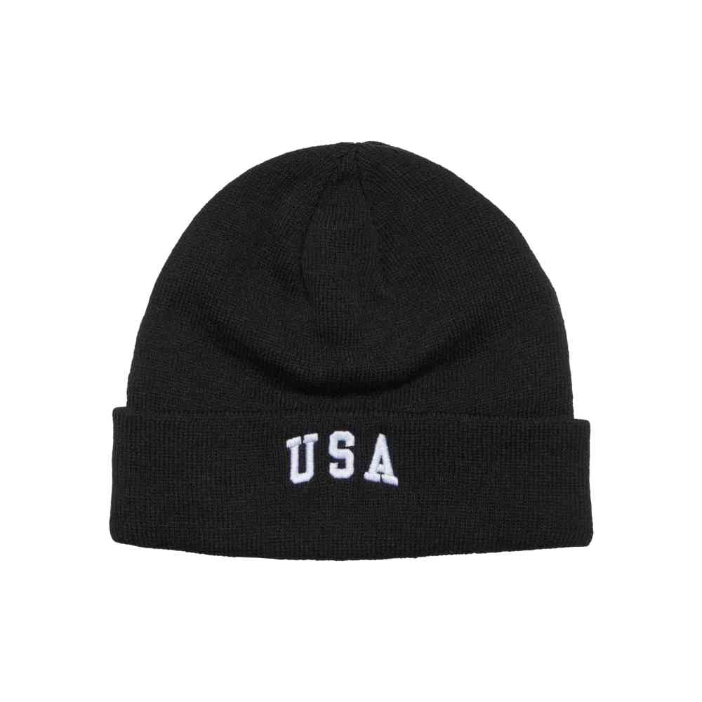 Mister Tee - USA Beanie - Black